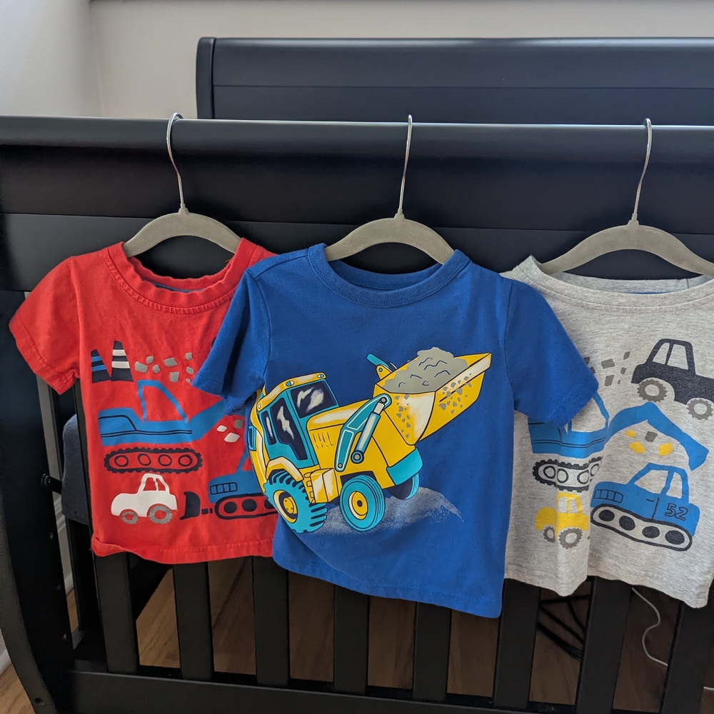 2T T Shirt Bundle - Lot of 10 Kids T-Shirt Set